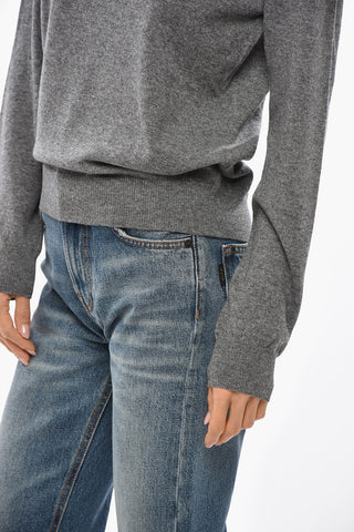 Maglia Girocollo in Lana e Cashmere
