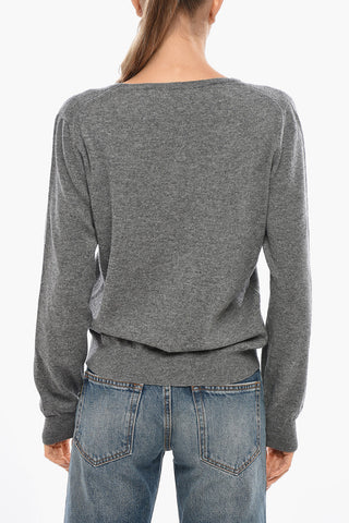 Maglia Girocollo in Lana e Cashmere