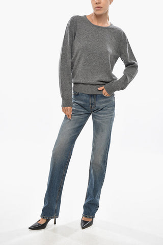 Maglia Girocollo in Lana e Cashmere