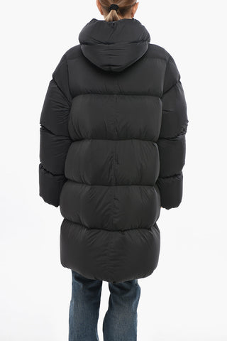 Daunenjacke STORM mit Kapuze Collar-Shape