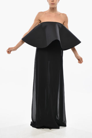 Chiffon VELA Dress with Maxi Flounce