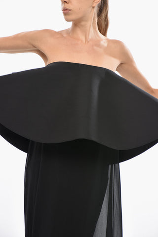 Chiffon VELA Dress with Maxi Flounce