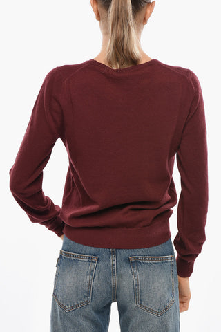 Maglia Girocollo in Lana e Cashmere