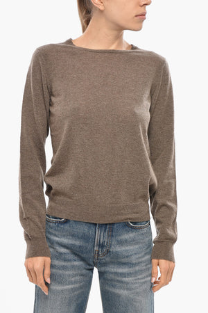 Maglia Girocollo in Misto Cashmere