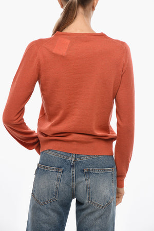Maglia Girocollo in Misto Cashmere