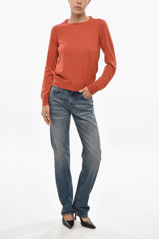 Maglia Girocollo in Misto Cashmere