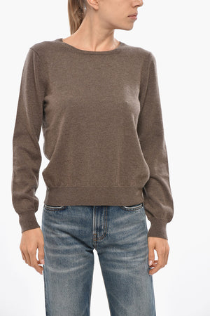 Maglia Girocollo in Lana e Cashmere