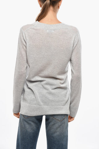 Cashmere Blend Crewneck Sweater