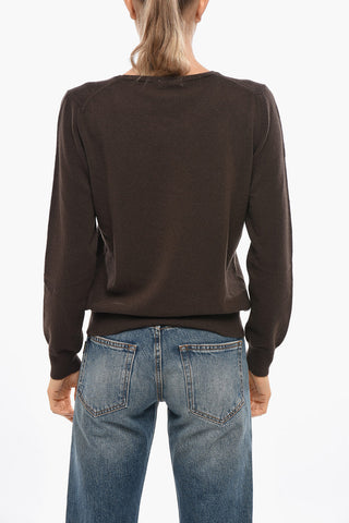 Maglia Girocollo in Lana e Cashmere