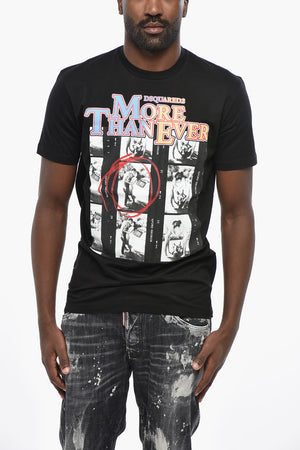 Rundhals-T-Shirt MORE THAN EVER bedruckt