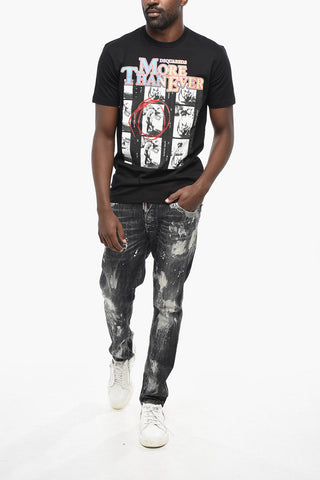 Rundhals-T-Shirt MORE THAN EVER bedruckt