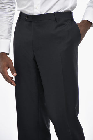 Vier-Taschen-Hosen aus Schurwolle
