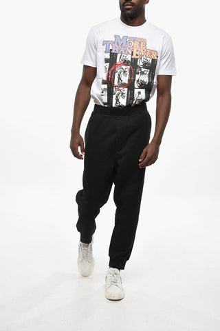 Joggers RELAX DEAN FIT einfarbig mit erhabenem Logo