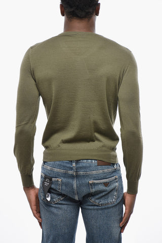 Maglia Scollo a V In Cashmere