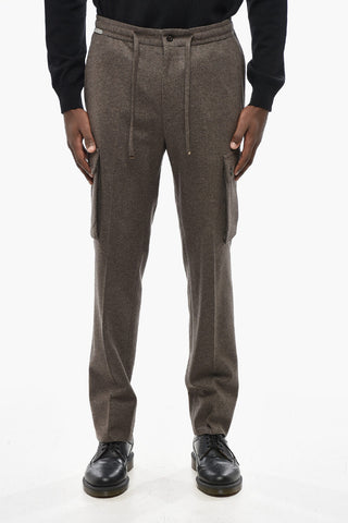 Virgin Wool Cargo Pants