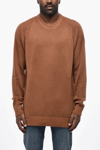 Maglia Girocollo in Misto Cashmere