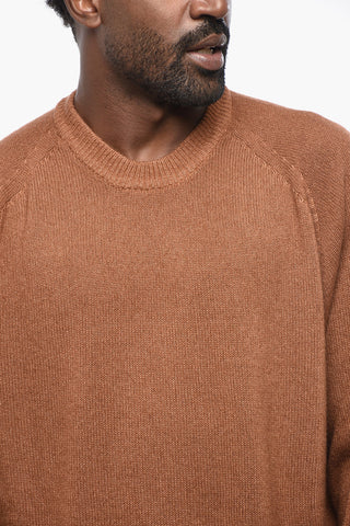 Maglia Girocollo in Misto Cashmere