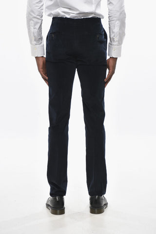 Pantaloni ACADEMY In Corduroy con 4 Tasche