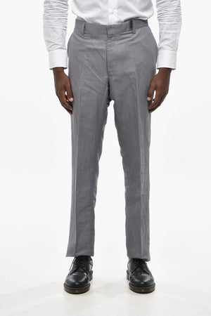 ID Linen-Blend Trousers IDENTITY