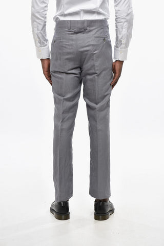 ID Linen-Blend Trousers IDENTITY