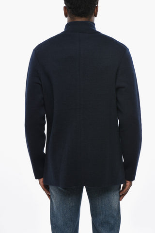 Cardigan Doppiopetto in Lana e Cashmere