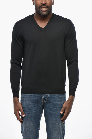 Maglia Scollo a V In Cashmere