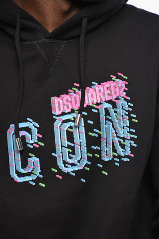 ICON Cotton Fleece Hoodie COOL FIT with Printed Logo