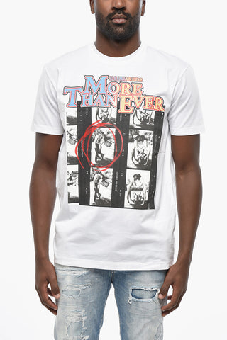 Rundhals-T-Shirt MORE THAN EVER bedruckt