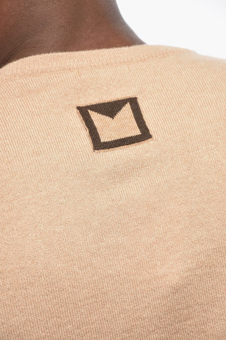 Maglia in Puro Cashmere con Collo a V