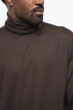 Pure Cashmere Turtleneck Sweater
