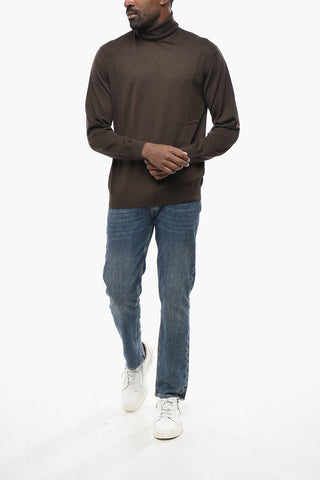 Pure Cashmere Turtleneck Sweater