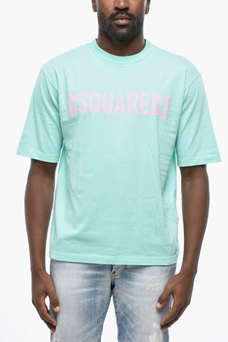 T-Shirt mit Rundhalsausschnitt LOOSE FIT mit bedrucktem Logo