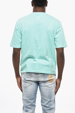 T-Shirt mit Rundhalsausschnitt LOOSE FIT mit bedrucktem Logo