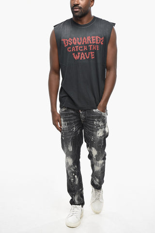 Lightweight Cotton Tank Top IRON FIT with Front Print