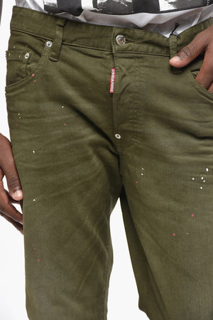 Denim Stretch Jeans SKATER with Paint-Effect Details 16cm