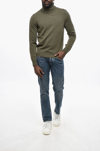 Pure Cashmere Turtleneck Sweater