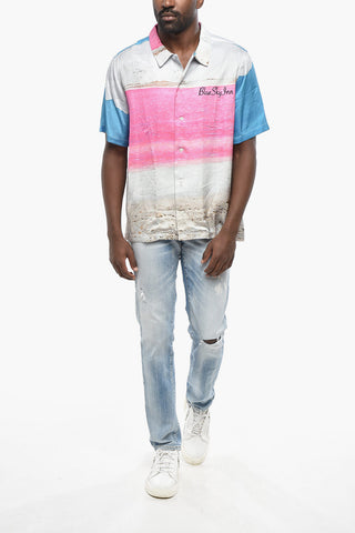 Patterned Short-Sleeve Shirt