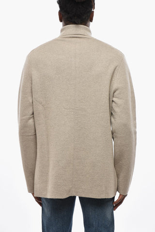 Cardigan Doppiopetto in Lana e Cashmere