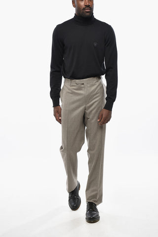 CC COLLECTION Virgin Wool Regular Fit Trousers