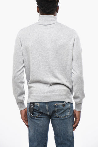 Cashmere Polo-Collar Sweater
