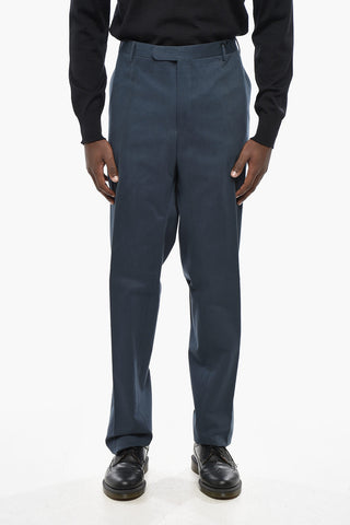 CC COLLECTION Cotton Solid Trousers