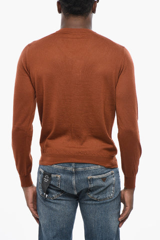 Maglia Scollo a V In Cashmere