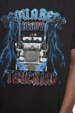 Crewneck T-Shirt COOL FIT Printed On Front