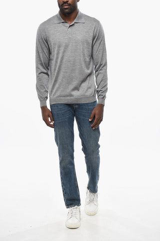 Polo Neck Pure Cashmere Sweater