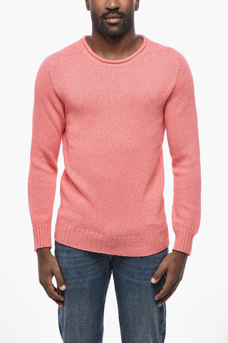 Crew Neck Cotton and Cashmere Sweater
