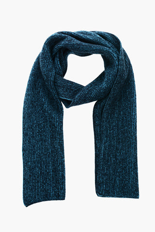 Ribbed Pure Cashmere Scarf