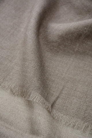 Cashmere and Silk  Scarf with Fringes