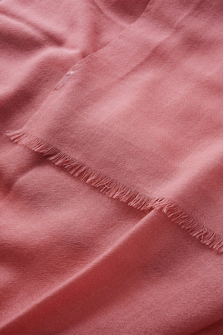 Pure Cashmere Lightweight Scarf with Fringes