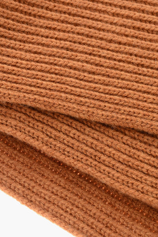 Ribbed Pure Cashmere Scarf