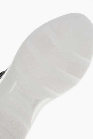 Sneakers Basse in Tessuto con Dettaglio Logato